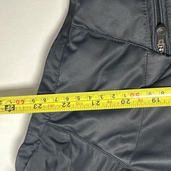 Columbia Thermal Omni Heat Hooded Duck Down Black Puffer Ski Jacket Womens large - Picture 13 of 15